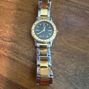 Movado Two-Tone Gold and Silver Women's Watch